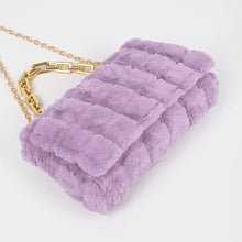 Load image into Gallery viewer, Faux Fur Purse: Purple