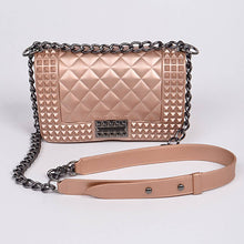 Load image into Gallery viewer, Studded Monotone Clutch Purse