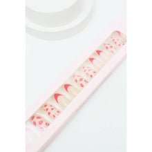 Load image into Gallery viewer, Lips Tips and Heart Press On Nail Set
