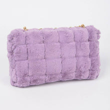Load image into Gallery viewer, Faux Fur Purse: Purple
