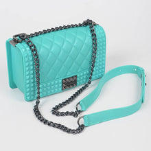 Load image into Gallery viewer, Studded Monotone Clutch Purse