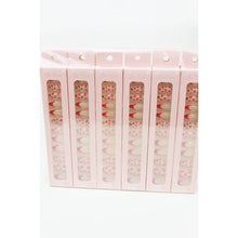 Load image into Gallery viewer, Lips Tips and Heart Press On Nail Set