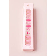 Load image into Gallery viewer, Heart Arrow and Solid Press On Nail Set