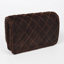 Load image into Gallery viewer, Quilted Velvet Shoulder Bag Purse Crossbody