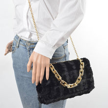 Load image into Gallery viewer, Faux Fur Purse: Purple