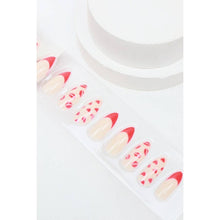 Load image into Gallery viewer, Lips Tips and Heart Press On Nail Set