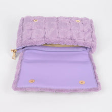 Load image into Gallery viewer, Faux Fur Purse: Purple