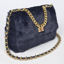 Load image into Gallery viewer, Faux Fur Crossbody Shoulder Purse
