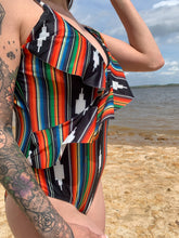 Load image into Gallery viewer, Merigold Kiss - MK094 Travis Surplice Flounce Swimsuit - 6 Colors: 3XL / Mustard