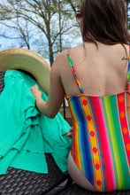 Load image into Gallery viewer, Merigold Kiss - MK094 Travis Surplice Flounce Swimsuit - 6 Colors: 2XL / Coral