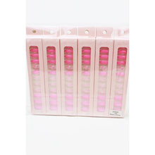 Load image into Gallery viewer, Heart Solid Press On Nail Set