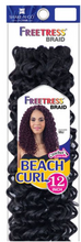Load image into Gallery viewer, Freetress Beach Curl 12” Crochet Hair