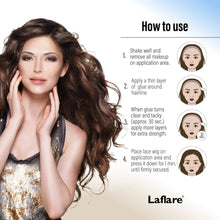 Load image into Gallery viewer, Laflare - Lace Bond Wig Glue - Ultimate Strength, Infused with Biotin, Vitamin A &amp; E, Non-Toxic, Dries Clear.
