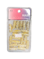 AB Hair Accessories White and Gold