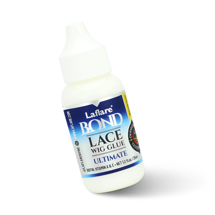 Laflare - Lace Bond Wig Glue - Ultimate Strength, Infused with Biotin, Vitamin A & E, Non-Toxic, Dries Clear.