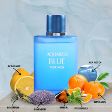 Load image into Gallery viewer, Aquarius Blue Spray Cologne Perfume Eau De Toilette For Men
