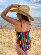 Load image into Gallery viewer, Merigold Kiss - MK094 Travis Surplice Flounce Swimsuit - 6 Colors: M / Mustard
