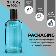 Load image into Gallery viewer, Inspire Scents - Ice Water Cologne for Men  100ml EDT, Fragrance for Men
