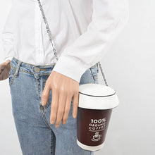 Load image into Gallery viewer, Coffee Cup Fun Clutch
