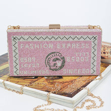 Load image into Gallery viewer, Rhinestone Credit Card Clutch

