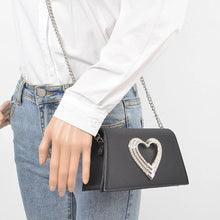Load image into Gallery viewer, Heart Satin Purse
