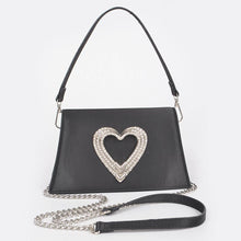 Load image into Gallery viewer, Heart Satin Purse
