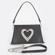 Heart Satin Purse