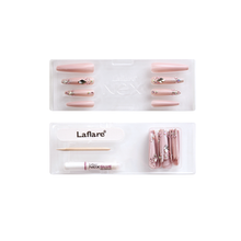Load image into Gallery viewer, Laflare - NEX NAIL TIP-EXTRA LONG_COFFIN_CFB008: CFB008 SUGAR PINK
