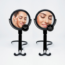 Load image into Gallery viewer, Rucci Professional - M626/B
1X/5X Magnifying Black Plastic Neck Mirror
