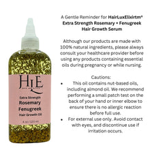 Load image into Gallery viewer, HairLuxElixir - Hair Lux Elixir® Extra Strength Rosemary + Fenugreek Hair Growth Serum
