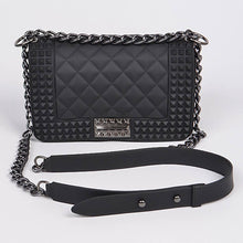 Load image into Gallery viewer, Studded Monotone Clutch Purse
