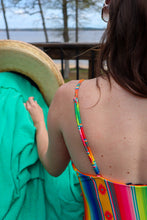 Load image into Gallery viewer, Merigold Kiss - MK094 Travis Surplice Flounce Swimsuit - 6 Colors: S / Pink Cactus
