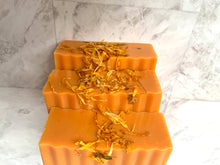 Load image into Gallery viewer, Mellow Melanin LLC - Turmeric Manuka Honey Brightening Soap Bars
