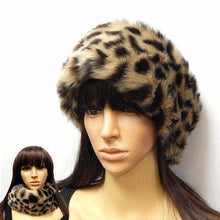 Load image into Gallery viewer, Long Fur Neck Warmer Infinity Scarf Stretchable Headband
