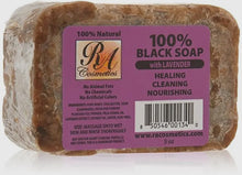 Load image into Gallery viewer, RA African Black Soap Bar Unscented 7 oz
