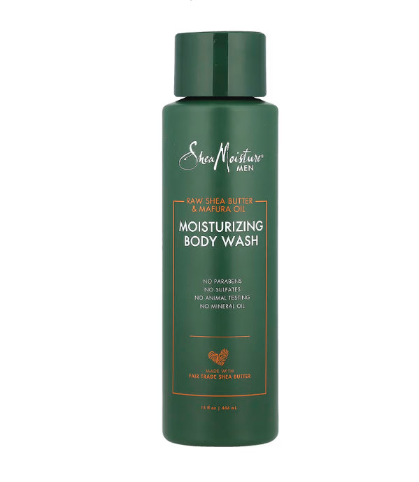 Shea Moisture Men Body Wash Shea Butter & Mafura Oil 15 fl Oz
