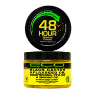 Eco Black Castor Oil Shining Gel Edge Control 11.8 Oz