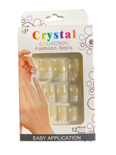 Load image into Gallery viewer, Crystal Collection Fashion Press-on Nails French Manicure
