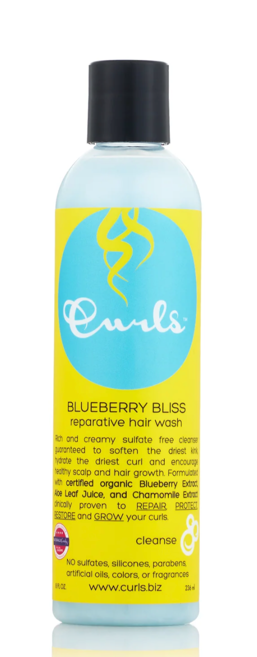 Curls Blueberry Hair Wash 8 fl oz