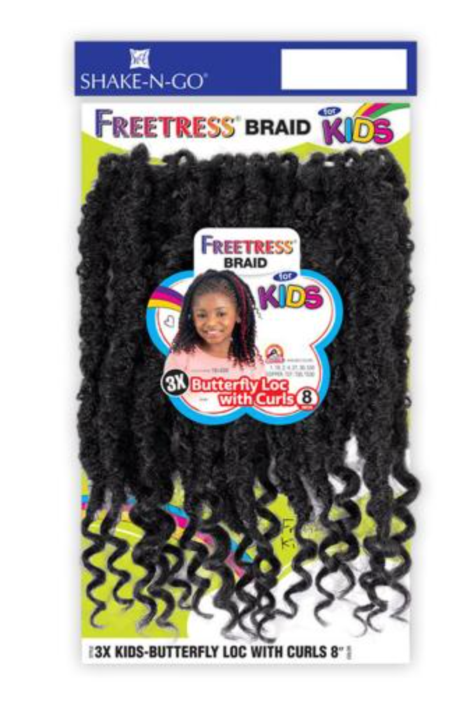 Freetress Kids Braid Bohemian Curl 8”