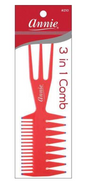 Annie 3-in-1 Mini Comb #210
