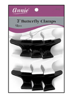 Annie 3” Butterfly Clamps- 12pcs #3181