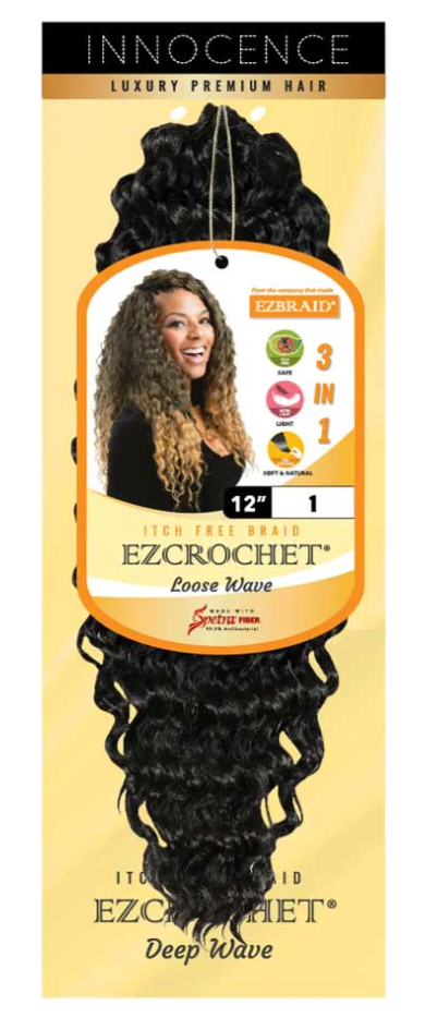 EZCrochet Loose Wave 12”