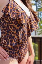 Load image into Gallery viewer, Merigold Kiss - MK094 Travis Surplice Flounce Swimsuit - 6 Colors: S / Pink Cactus

