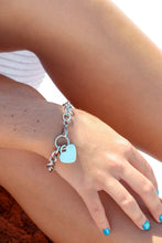 Load image into Gallery viewer, WJW - Stainless Steel Blank Heart Bracelet
