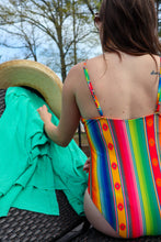 Load image into Gallery viewer, Merigold Kiss - MK094 Travis Surplice Flounce Swimsuit - 6 Colors: S / Pink Cactus
