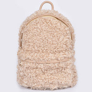 Faux Fur Backpack