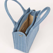 Load image into Gallery viewer, Denim Handle Tote Bag
