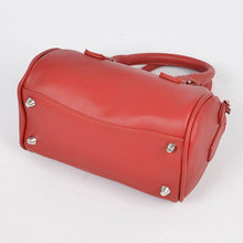 Load image into Gallery viewer, Faux Leather Boston Bag W/Mini Bag
