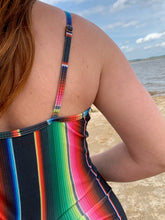 Load image into Gallery viewer, Merigold Kiss - MK091 Havasu One Piece Fringe Swimsuit - 4 Colors: S / Pink
